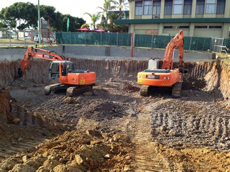 topsoil excavation